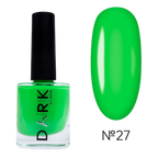 DARK Stamping Polish Neon Green #27, 10ml