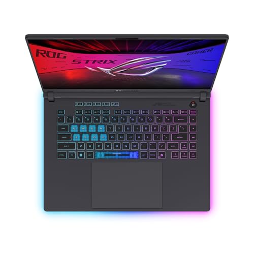 ASUS ROG Strix G16 (2025) Gaming Laptop, 16” FHD+ 16:10 165Hz/3ms Display, NVIDIA® GeForce RTX™ 5060 Laptop GPU, Intel® Core™ i7 Processor 14650HX, 16GB DDR5, 1TB Gen 4 SSD, Wi-Fi 7, Windows 11 Home