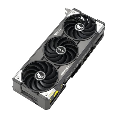 ASUS TUF Gaming GeForce RTX ™ 5070 12GB GDDR7 OC Edition Gaming Graphics Card (PCIe® 5.0, HDMI®/DP 2.1, 3.125-slot, Military-Grade Components, Protective PCB Coating, axial-tech Fans)