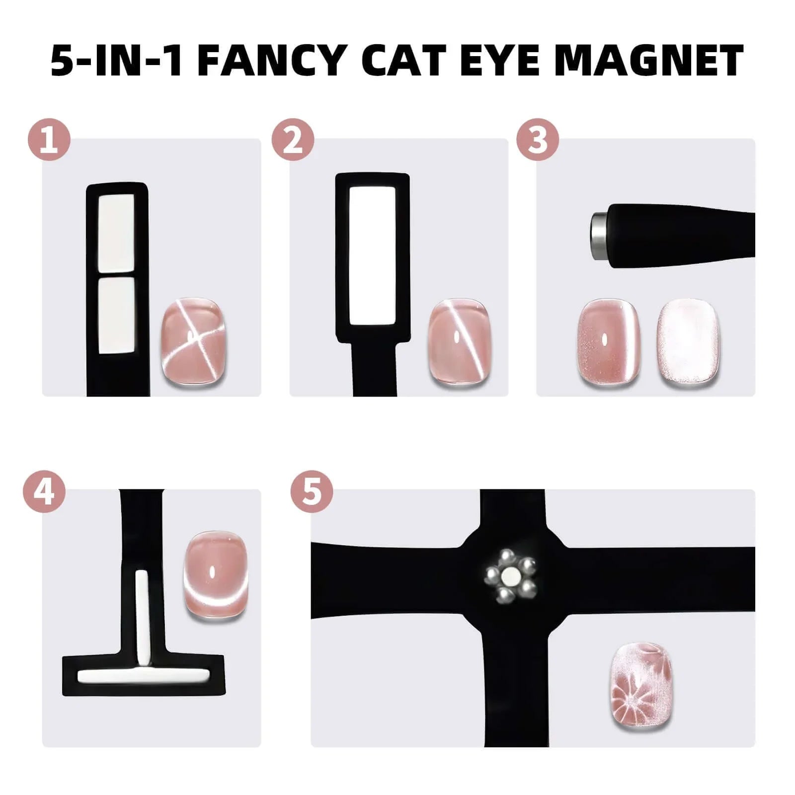 5-in-1 Fancy Cat Eye Magnet