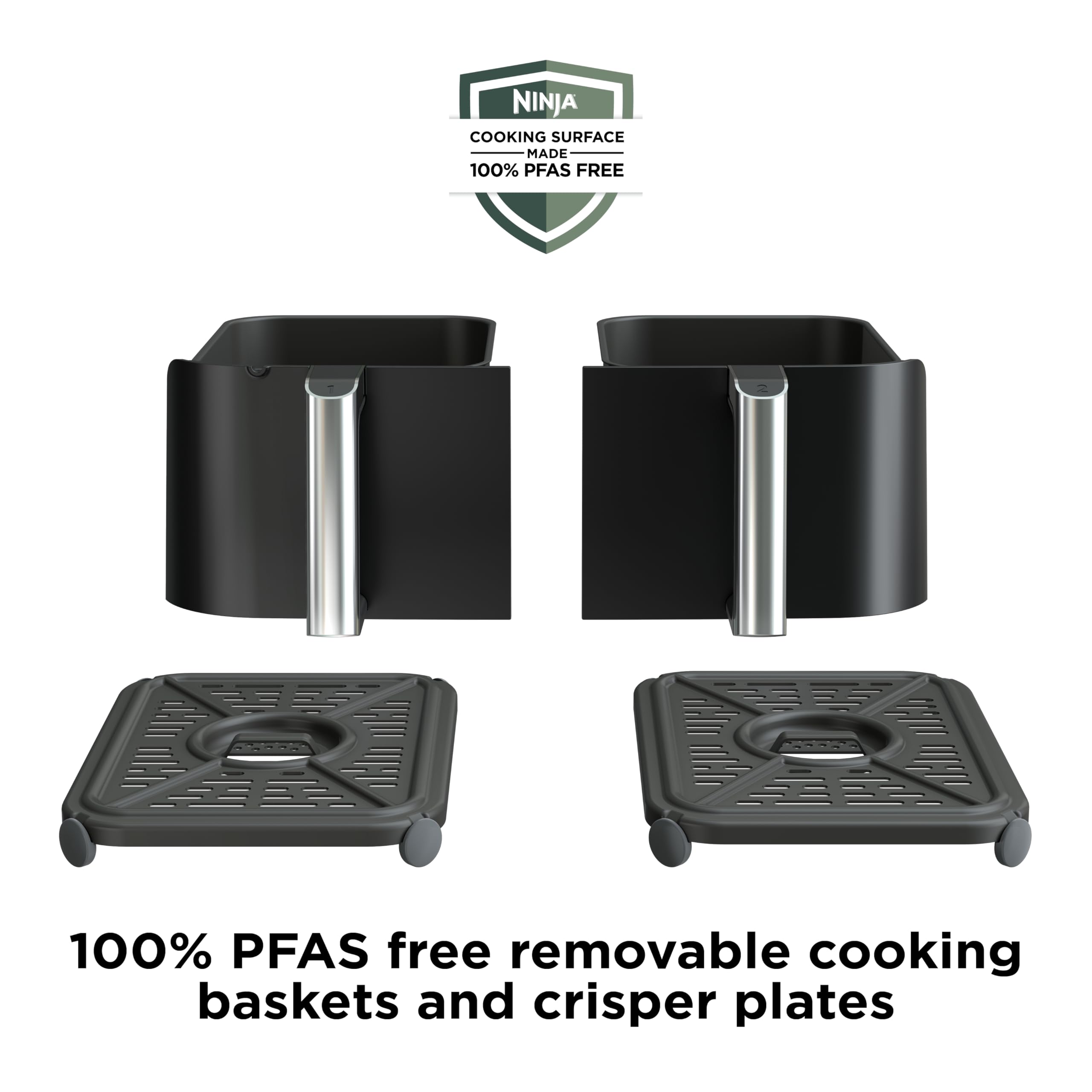 Ninja Dual Zone Air Fryer - 6-in-1 Cooking Functions | 10QT Capacity
