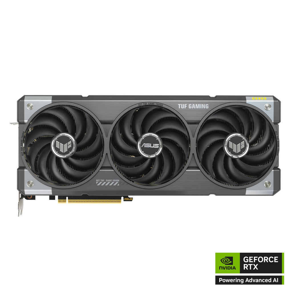 ASUS TUF Gaming GeForce RTX ™ 5070 12GB GDDR7 OC Edition Gaming Graphics Card (PCIe® 5.0, HDMI®/DP 2.1, 3.125-slot, Military-Grade Components, Protective PCB Coating, axial-tech Fans)