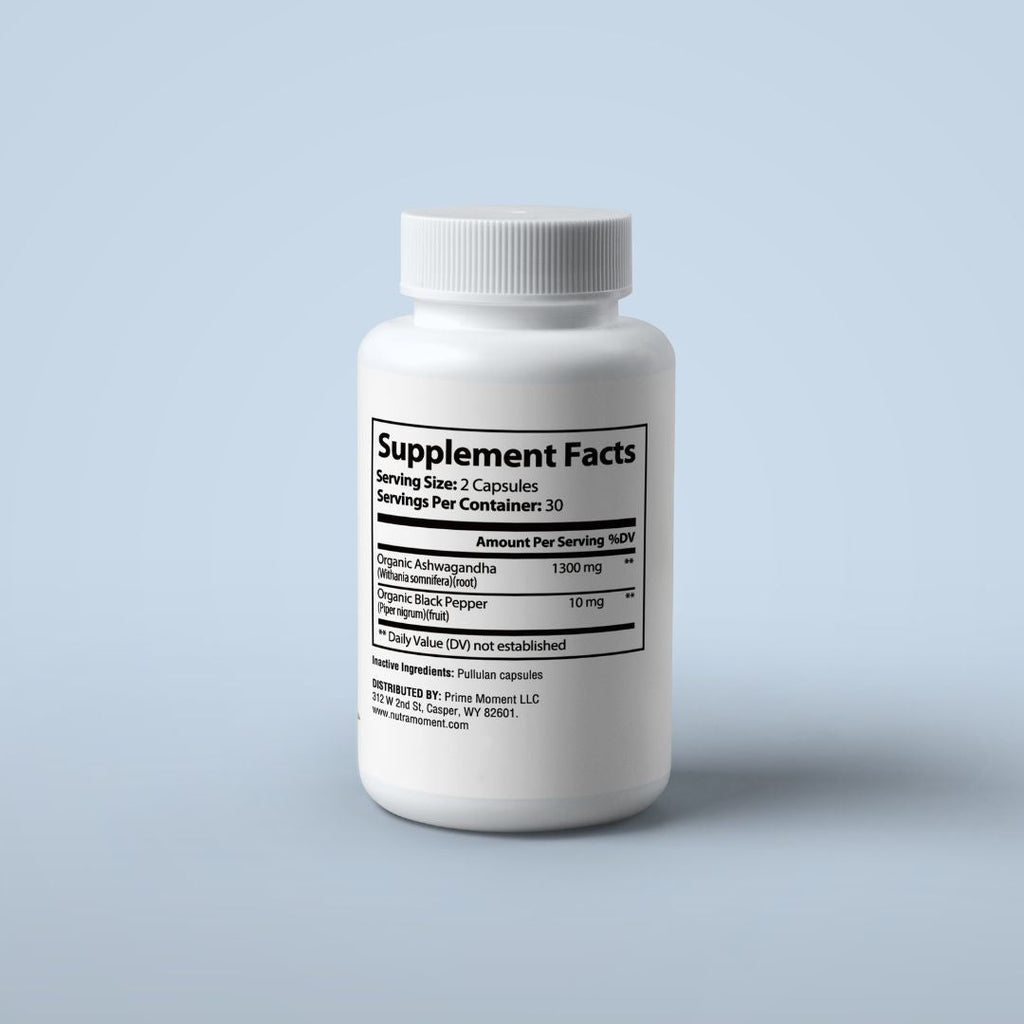Premium Ashwagandha Root Extract - Natural Stress Relief & Energy Support