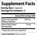 Premium Ashwagandha Root Extract - Natural Stress Relief & Energy Support