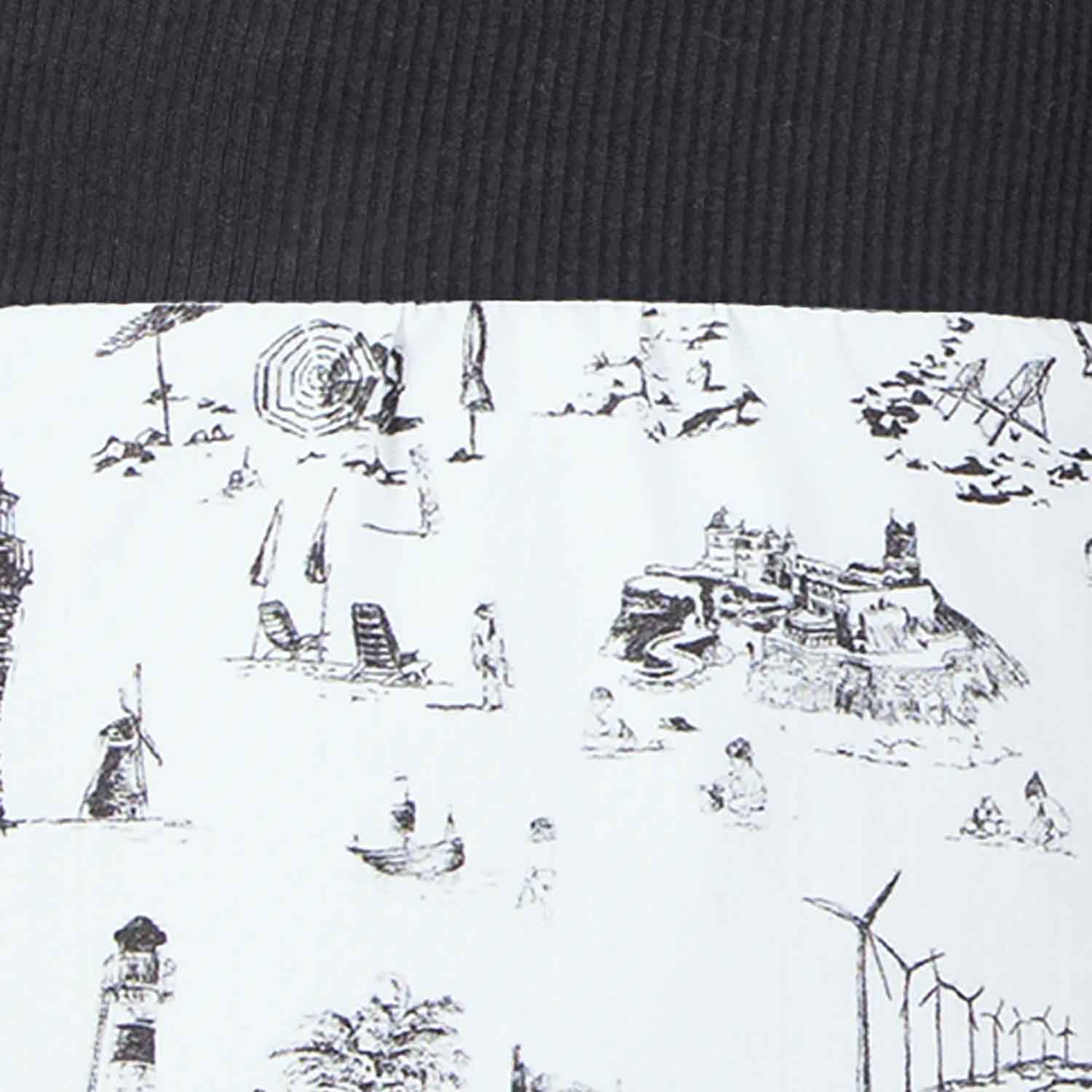 Baby Dress with Vintage  Print