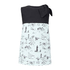 Baby Dress with Vintage  Print