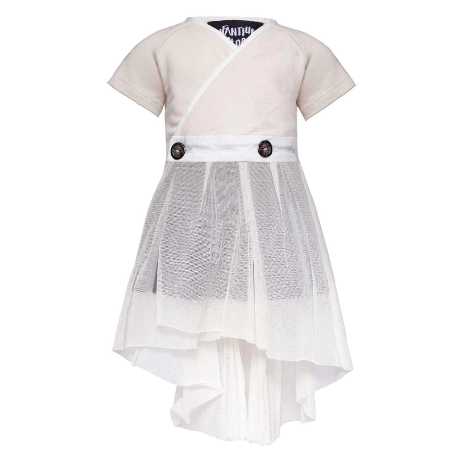 Cute Baby Dress in White
