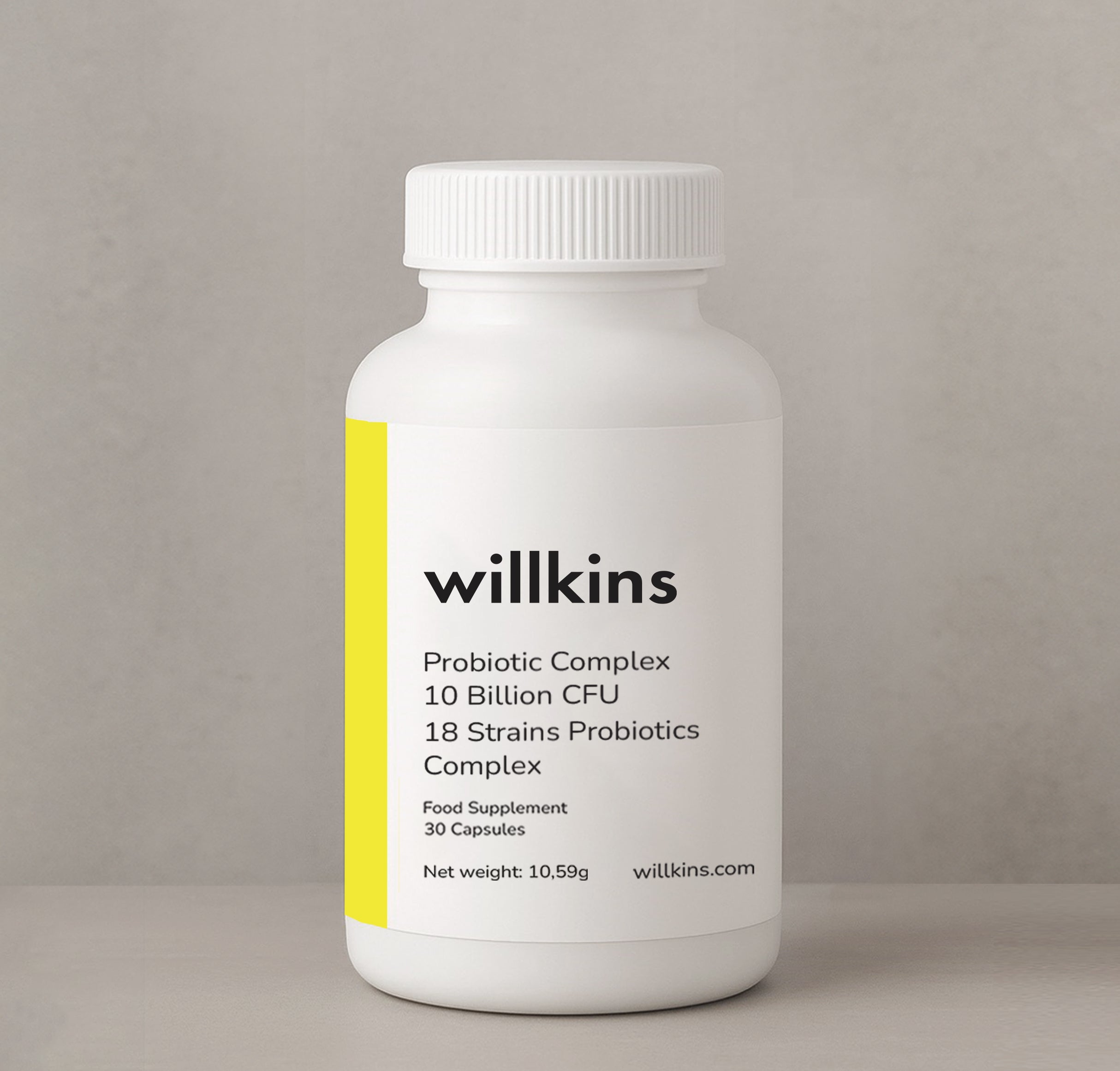 Premium Probiotic Complex - 10 Billion CFU with 18 Active Strains for Digestive Health