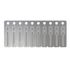 DIAMOND NAIL DRILL BIT, "MATCH", RED, HEAD DIAMETER 2.3 MM / WORKING PART 5 MM (FA120R023/5) - STALEKS™
