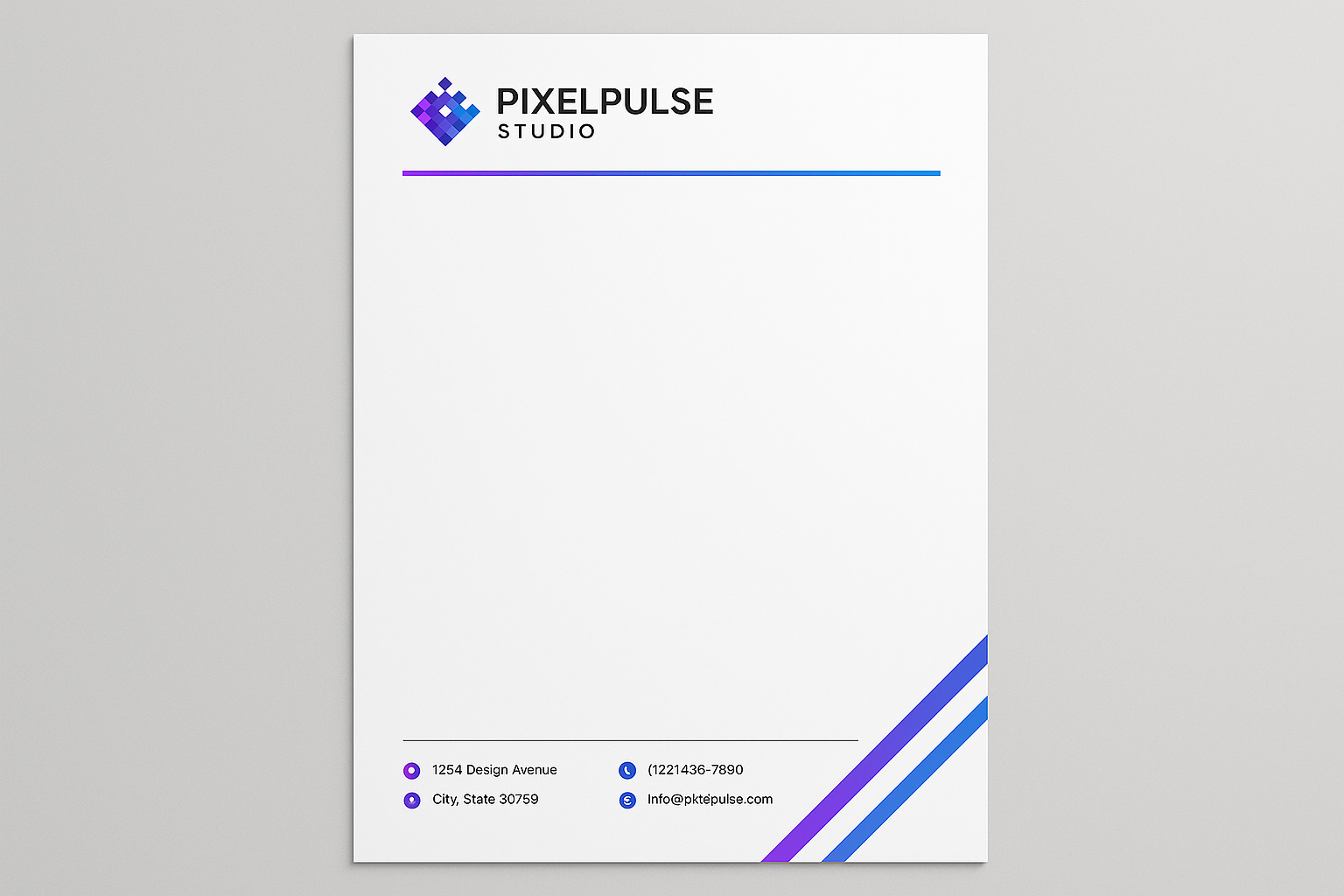 Letterhead Template