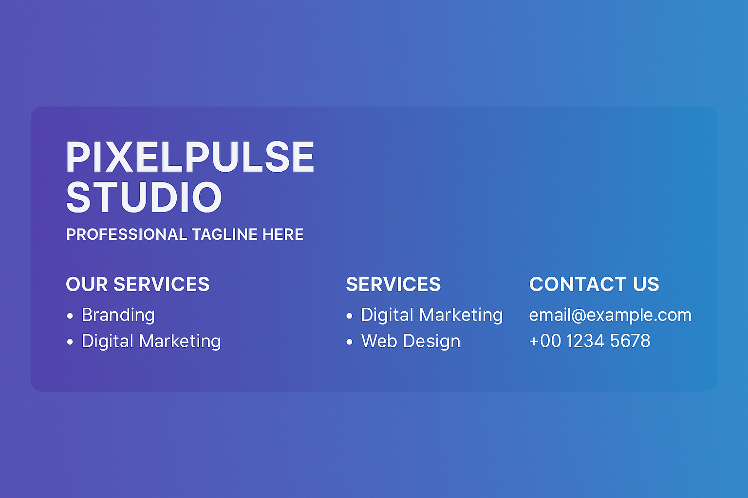 LinkedIn Banner Template