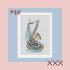 Music Of The Wind - PDF Cross Stitch Pattern