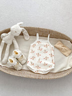 Summer New Design Baby Girls Various Pattern Sleeveless Strap Onesies